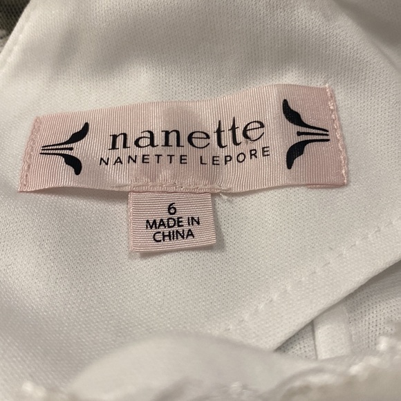 Nanette Lepore Sheer Applique Sheath Dress - Picture 7 of 8